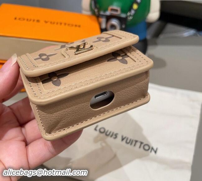 Buy Discount Louis Vuitton AirPods Pro Earpods Case 1130 Beige 2024