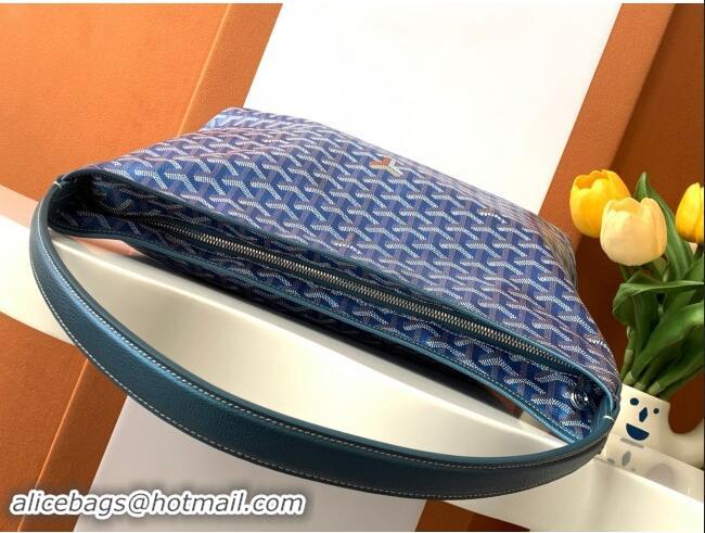 Best Quality Goyard Boheme Hobo Bag 020224 Pearly Blue 2024