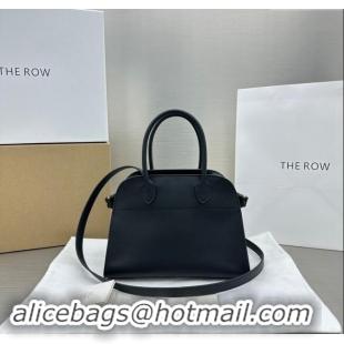 Discount Design The Row Soft Margaux 10 Bag in Leather T1831 Black 2023