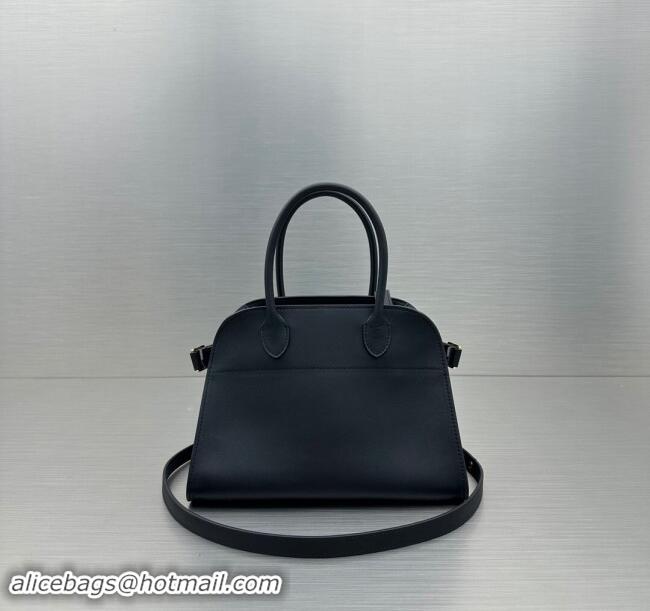 Discount Design The Row Soft Margaux 10 Bag in Leather T1831 Black 2023