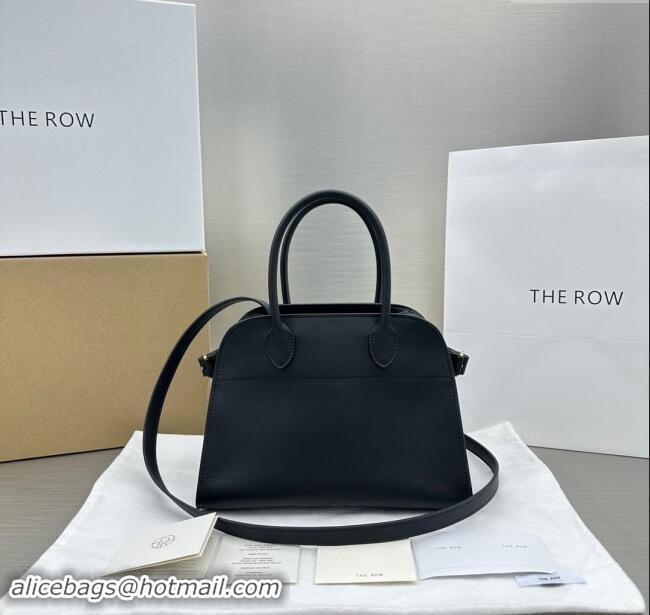 Discount Design The Row Soft Margaux 10 Bag in Leather T1831 Black 2023