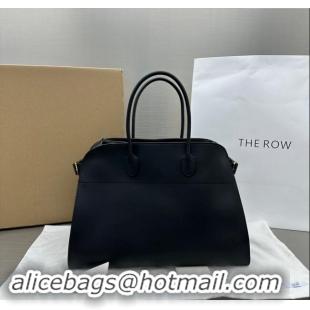 Buy Promotional The Row Soft Margaux 15 Bag in Leather 1831 Black 2023