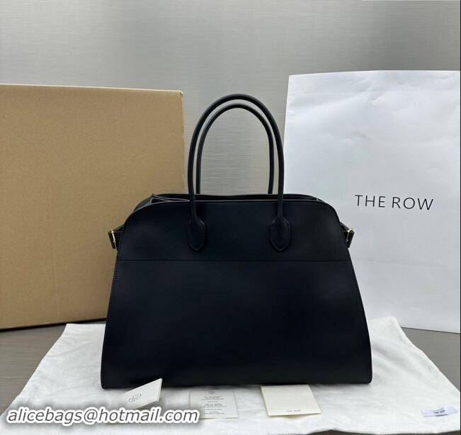 Buy Promotional The Row Soft Margaux 15 Bag in Leather 1831 Black 2023