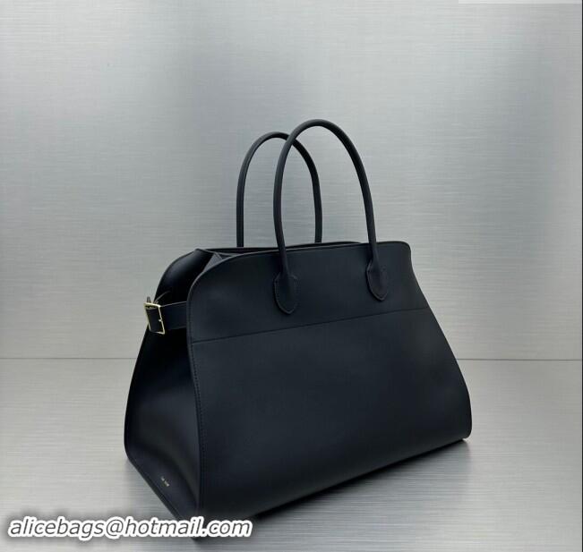 Buy Promotional The Row Soft Margaux 15 Bag in Leather 1831 Black 2023