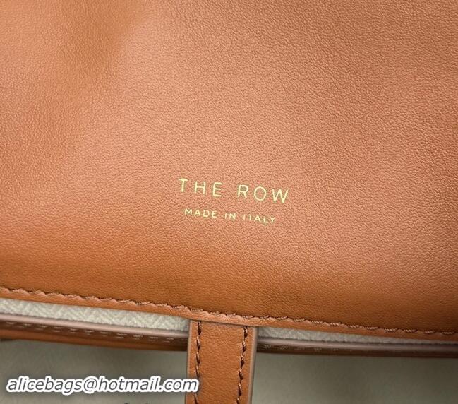 Pretty Style The Row Margaux 12 Tote Bag in Smooth Leather 1833 Brown 2024