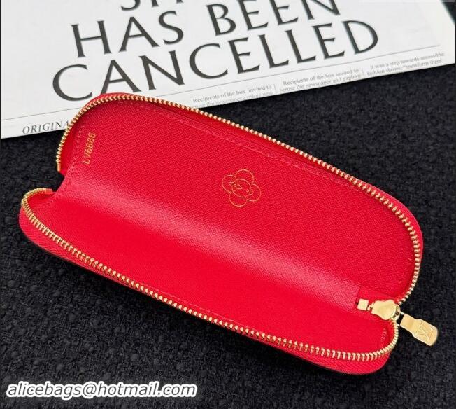 Affordable Price Louis Vuitton Vivienne Pencil Pouch Charlotte 1202 Red 2024