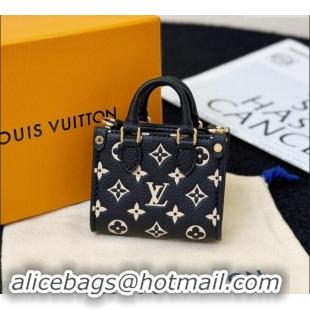 Super Quality Louis Vuitton Micro Bag On The Go Charm M02133 Black/White 2024