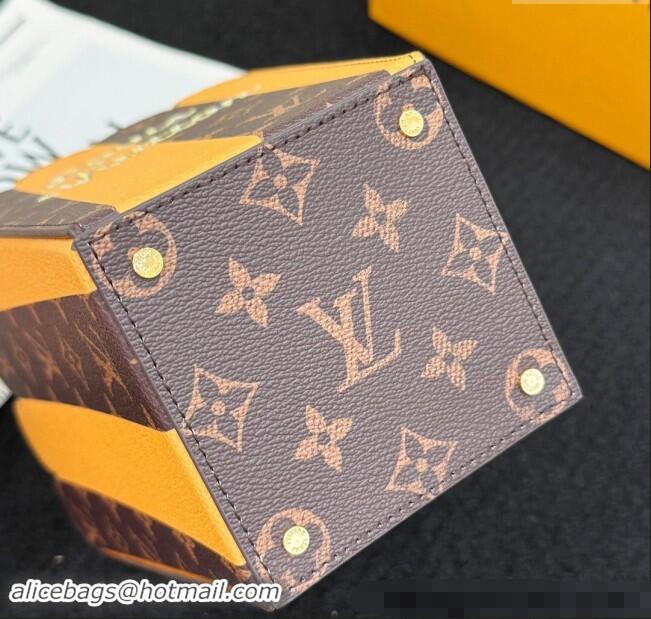 Promotional Louis Vuitton LV Flower Popcorn Basket 1202 Yellow 2024