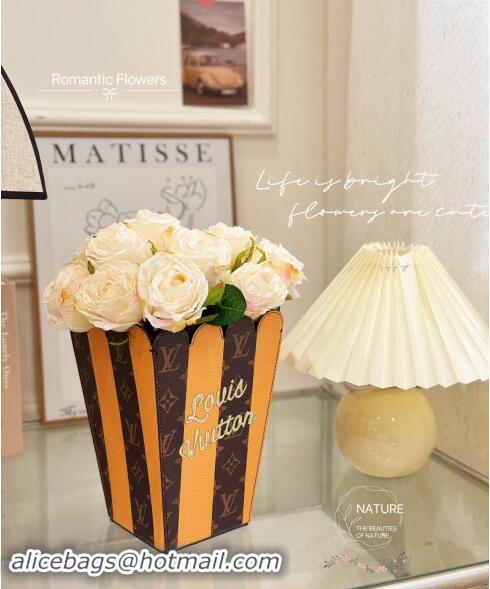 Promotional Louis Vuitton LV Flower Popcorn Basket 1202 Yellow 2024