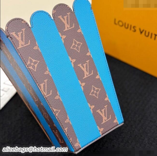 Reasonable Price Louis Vuitton LV Flower Popcorn Basket 1202 Blue 2024