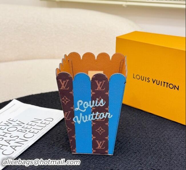 Reasonable Price Louis Vuitton LV Flower Popcorn Basket 1202 Blue 2024