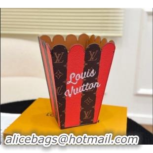 Good Looking Louis Vuitton LV Flower Popcorn Basket 1202 Red 2024