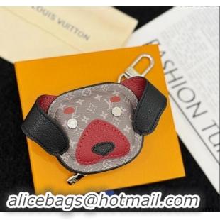 Super Quality Louis Vuitton LV Dog Bag Charm Monogram M02273 Grey 2024