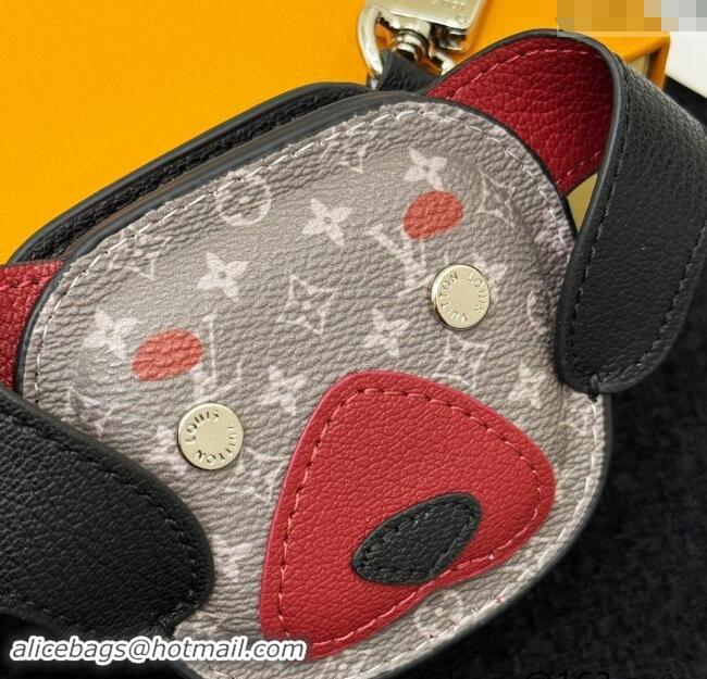 Super Quality Louis Vuitton LV Dog Bag Charm Monogram M02273 Grey 2024