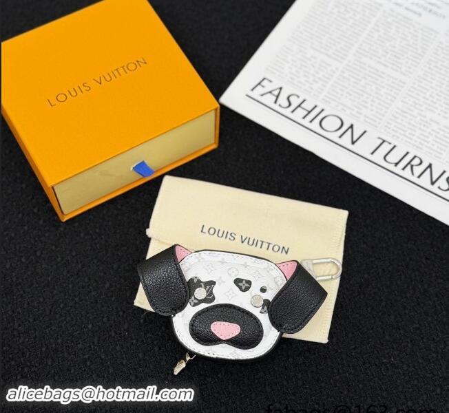 Luxury Discount Louis Vuitton LV Dog Bag Charm M02273 White 2024