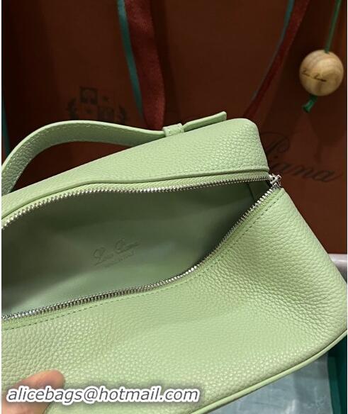 Buy Discount Loro Piana Extra Pocket Pouch L19 in Calfskin L9011 Light Green 2023