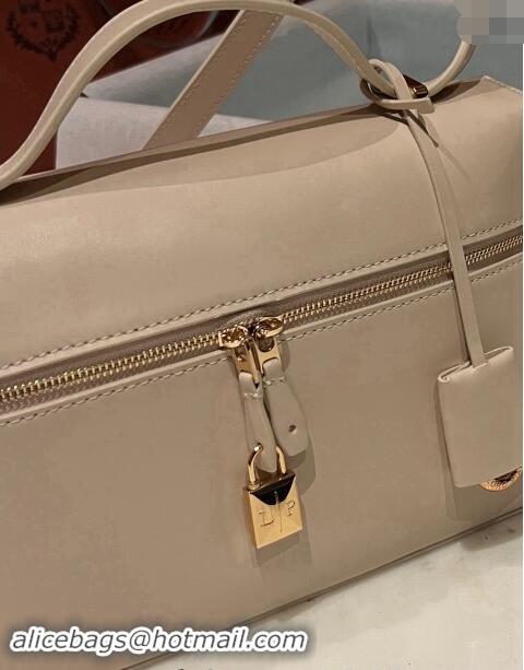 Good Product Loro Piana Extra Bag in Smooth Leather 1010 Nude 2023