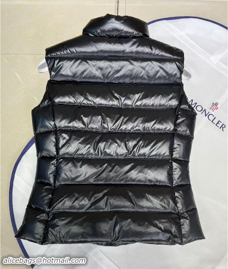 Traditional Discount Moncler Ghany Down Vest M2822 Black 2024