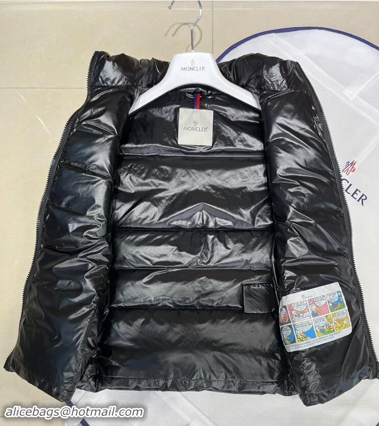 Traditional Discount Moncler Ghany Down Vest M2822 Black 2024