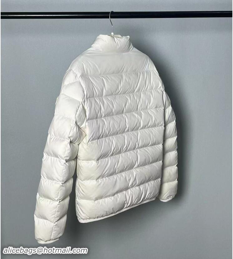 Top Grade Moncler Baudinet Short Down Jacket M8794 White 2014