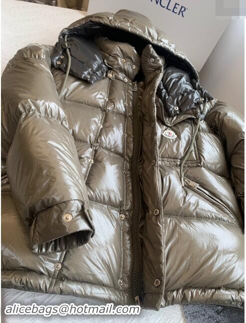 Top Quality Moncler Down Jacket for Women and Men M112907 Grey 2024