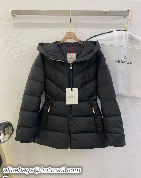 Promotional Moncler Down Jacket with Belt M112918 Black 2024