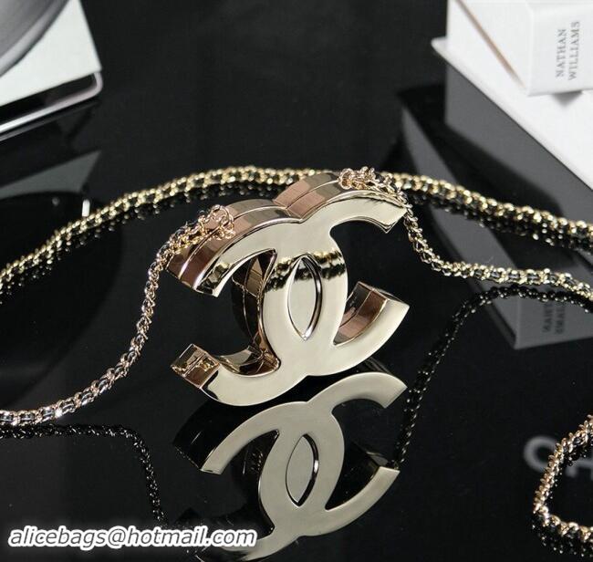 Best Quality Chanel Logo Evening Bag 7506 Gold 2025