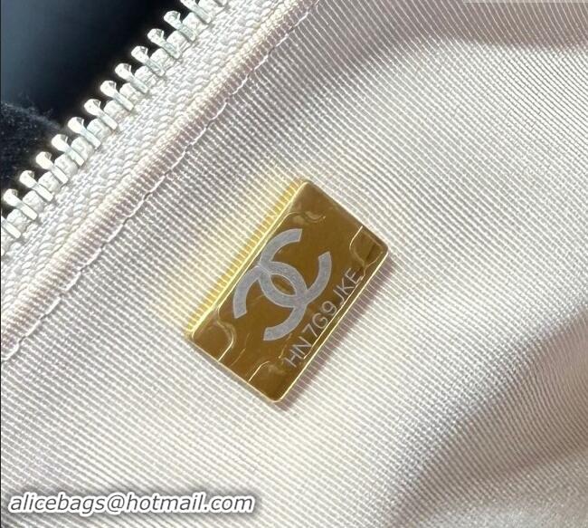 Promotional Chanel Shiny Lambskin Maxi Hobo Bag AS5302 Beige 2024