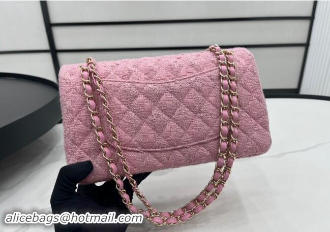 Promotional Chanel Tweed Classic Mini Flap Bag A69900 Light Pink 2024