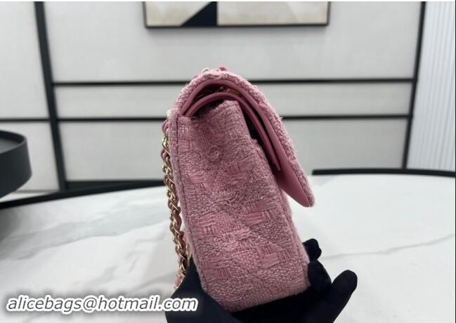 Promotional Chanel Tweed Classic Mini Flap Bag A69900 Light Pink 2024