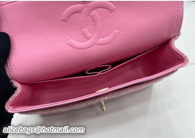 Promotional Chanel Tweed Classic Mini Flap Bag A69900 Light Pink 2024