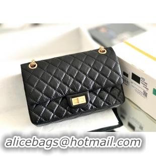 Well Crafted Chanel 2.55 Handbag in Aged Calfskin & Gold-Tone Metal A1601 Black 2024 Top Quality