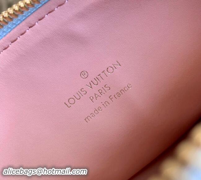 Grade Quality Louis Vuitton Coussin BB Bag in Monogram Puffy Lambskin M24338 Light Blue 2024