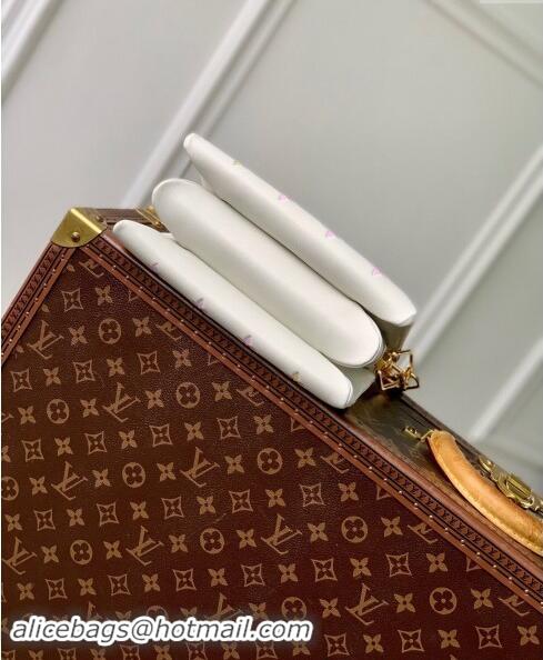 Well Crafted Louis Vuitton Coussin BB Bag in Monogram Puffy Lambskin M11727 White 2024