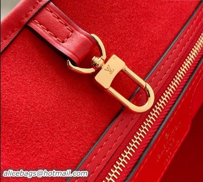 Low Price Louis Vuitton Epi Leather Neverfull MM Tote Bag M12755 Red 2024