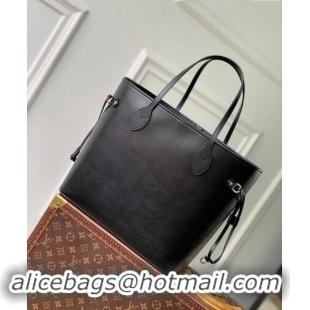 Well Crafted Louis Vuitton Epi Leather Neverfull MM Tote Bag M11930 Black 2024