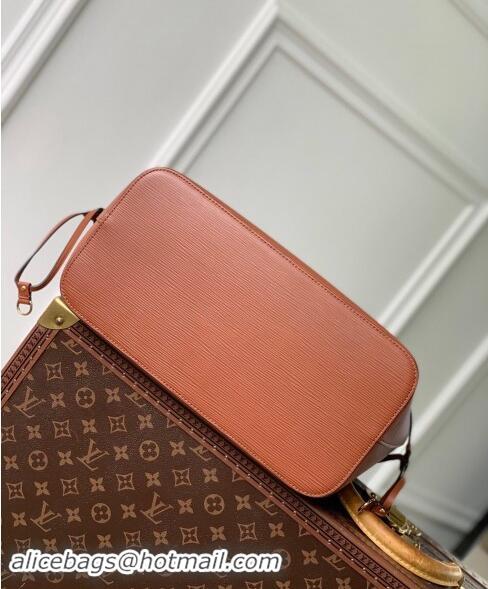 Well Crafted Louis Vuitton Epi Leather Neverfull MM Tote Bag M12467 Kenyan Fauve Brown 2024