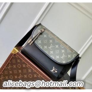 Well Crafted Louis Vuitton Mens Pulse Messenger Bag M12625 Khaki Green/Black 2024