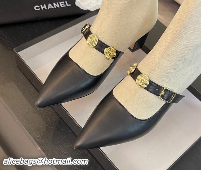 Shop Duplicate Chanel Knit Ankle Boots with Charm Buckle Strap White 1121163