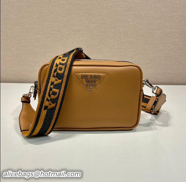 Grade Design Prada Medium Leather Bag Shoulder Bag 1BH082 Caramel