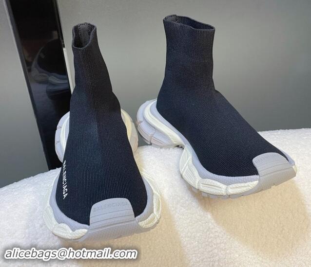 Buy Discount Balenciaga 3XL Sock Sneakers Black 4112701