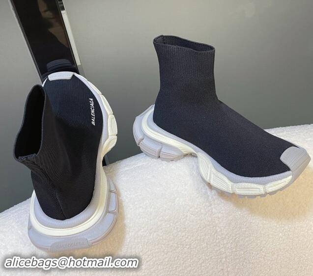 Buy Discount Balenciaga 3XL Sock Sneakers Black 4112701