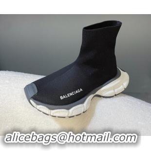 Best Grade Balenciaga 3XL Sock Sneakers Black 112703