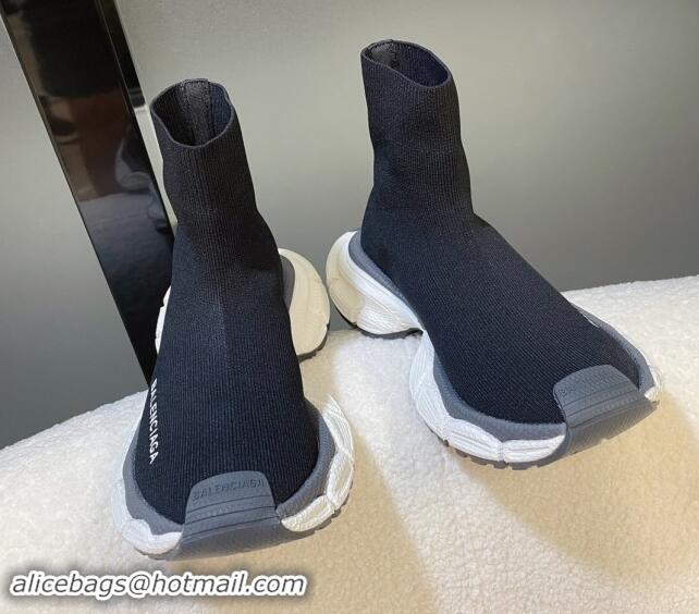 Best Grade Balenciaga 3XL Sock Sneakers Black 112703