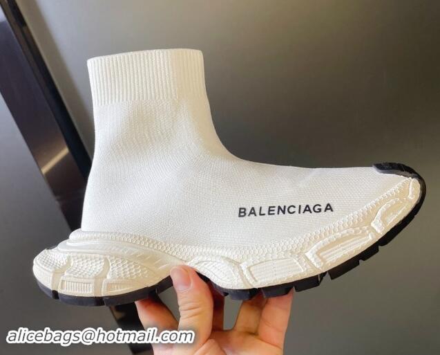 Durable Balenciaga 3XL Sock Sneakers Whit/Black 112706