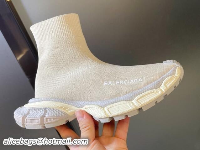 Good Product Balenciaga 3XL Sock Sneakers White/Grey 112707