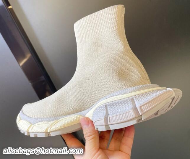 Good Product Balenciaga 3XL Sock Sneakers White/Grey 112707