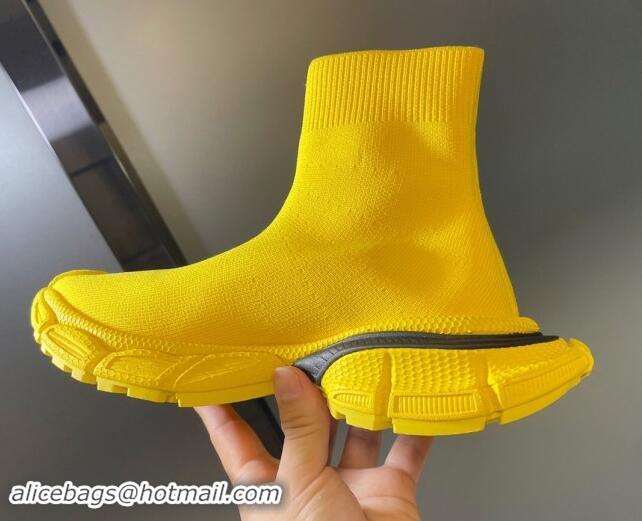 Cheap Price Balenciaga 3XL Sock Sneakers Yellow 112710