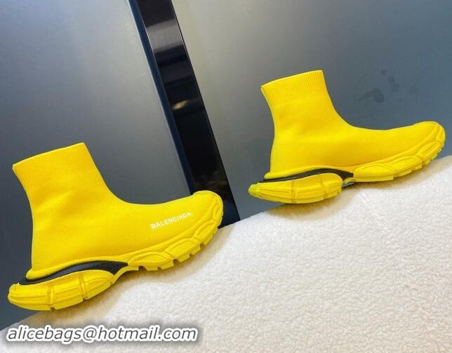 Cheap Price Balenciaga 3XL Sock Sneakers Yellow 112710