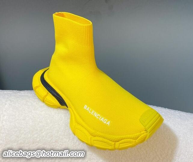 Cheap Price Balenciaga 3XL Sock Sneakers Yellow 112710